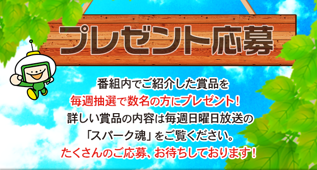 ただいま テレビ プレゼント